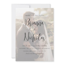 Minimalistisch QR-codefotohuwelijk