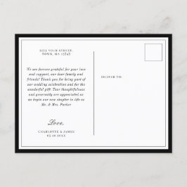 Minimalistisch randafvoerkanaal dankzij briefkaart