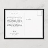 Minimalistisch randafvoerkanaal dankzij briefkaart (Achterkant)