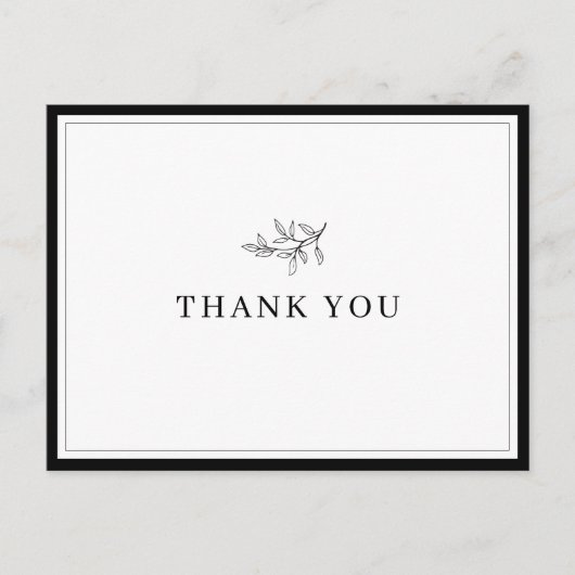 Minimalistisch randafvoerkanaal dankzij briefkaart (Voorkant)