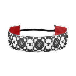 Minimalistisch retro dambordpatroon – monochroom o