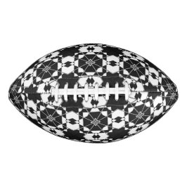 Minimalistisch retro dambordpatroon – monochroom o american football