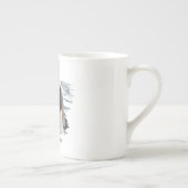  minimalistisch retro-vriendschapsfotoontwerp - porselein kop (Rechts)