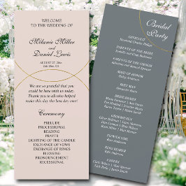 Minimalistisch Rings Trouwprogramma