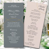 Minimalistisch Rings Trouwprogramma