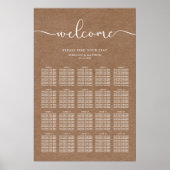 Minimalistisch ritueel zetschema poster (Voorkant)