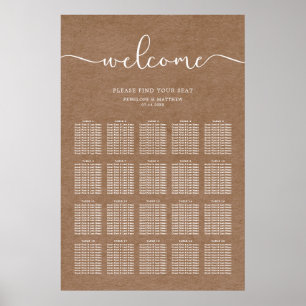 Minimalistisch ritueel zetschema poster