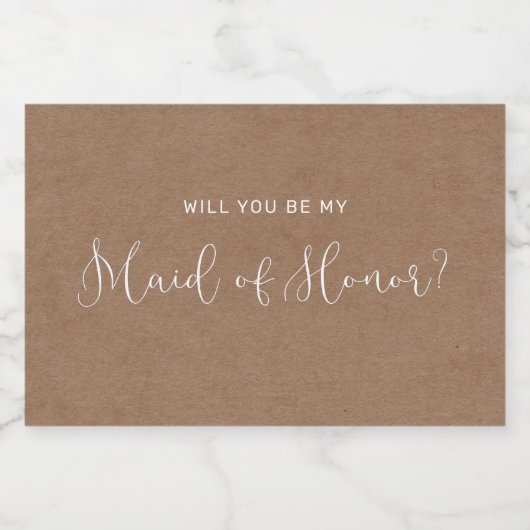 Minimalistisch Robuust van het Edelkaarsenetiket Voedselcontainer Etiket (Enkel label)