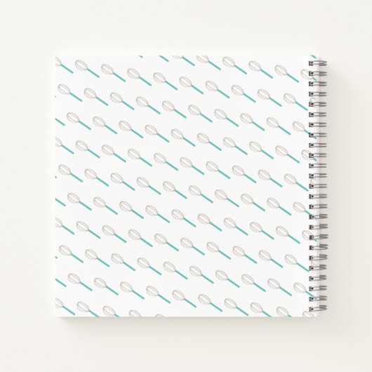 Minimalistisch roestbakboek notitieboek (Achterkant)