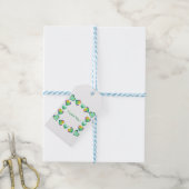 Minimalistisch romanticus Ik hou van je Valentijns Cadeaulabel (Met Touw)