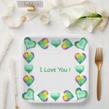 Minimalistisch romanticus Ik hou van je Valentijns