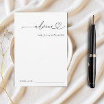 Minimalistisch romantisch hartschrift effen bruilo advieskaart<br><div class="desc">Deze elegante,  romantische advieskaarten zouden een geweldige aanvulling zijn op uw vrijgezellenfeest / trouwspullen! Pas de tekst eenvoudig aan door op de optie "personaliseren" te klikken.</div>