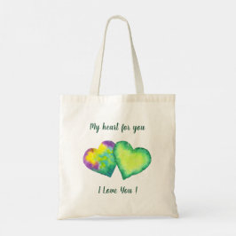 Minimalistisch  Romantisch Ik Hou Van Jou  Valenti Tote Bag