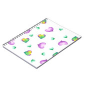 Minimalistisch Romantisch waterverf Notitieboek ha (Linkerzijde)