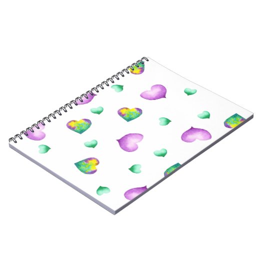 Minimalistisch Romantisch waterverf Notitieboek ha (Linkerzijde)