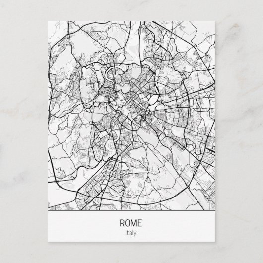 minimalistisch Rome Italië Briefkaart (Voorkant)