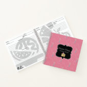 Minimalistisch ronddraaiboek voor bakkerij notitieboek (Binnen)