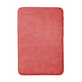 Minimalistisch rood modern patroon elegant chic st badmat (Voorkant Verticaal)