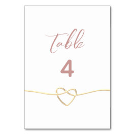 Minimalistisch Roos bruiloft Kaart