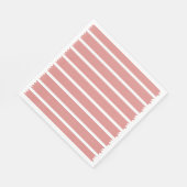 Minimalistisch roze boog Baby shower Servet (Hoek)