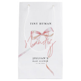 Minimalistisch roze boog klein menselijk Shindig B Cadeauzakje