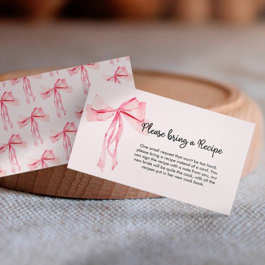 Minimalistisch roze boog recept Vrijgezellenfeest Informatiekaartje