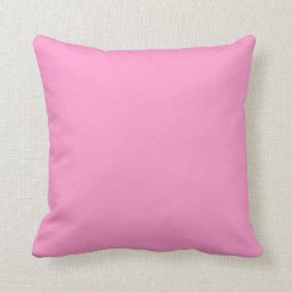 Minimalistisch roze kussen