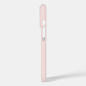 Minimalistisch Roze Promotie Bedrijfslogo Case-Mate iPhone Case (Achterkant / Links)