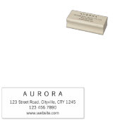 Minimalistisch Rubberstempel (Gestempeld)