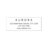 Minimalistisch Rubberstempel (Afrduk)