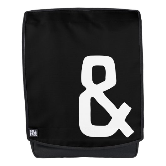 minimalistisch rugtassen (Voorkant)