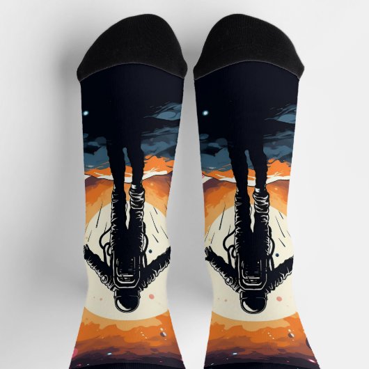  minimalistisch ruimteavontuur sokken (Top)