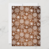 Minimalistisch rustiek 3 FOTO Kerstmis Groet Boho Feestdagenkaart (Achterkant)