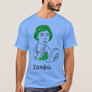 Minimalistisch Sappho T-shirt