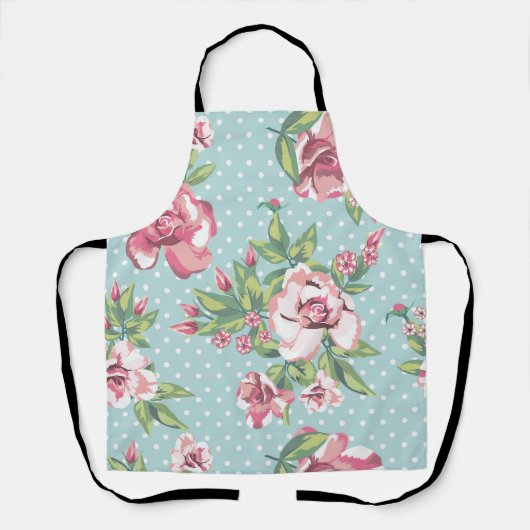 Minimalistisch scandinavisch retro patroon schatti schort (Voorkant)