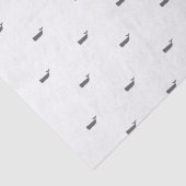 Minimalistisch schaalpatroon tissuepapier (Detail)