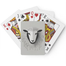 Minimalistisch schapenontwerp