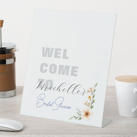 Minimalistisch Schattige Vrijgezellenfeest Reclamebord Met Voetstuk (Insitu)