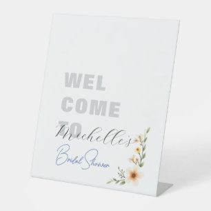 Minimalistisch Schattige Vrijgezellenfeest Reclamebord Met Voetstuk