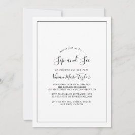 Minimalistisch scherm en zie kaart