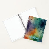 Minimalistisch schetsboek notitieboek (Binnen)