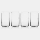 Minimalistisch schrift | blikvorm glas (Rechts)