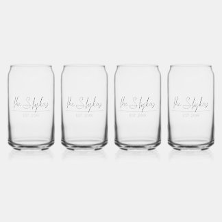 Minimalistisch schrift | blikvorm glas