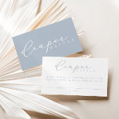 Minimalistisch Script Baby shower Luier Raffle Kaa Plaatskaartje