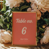 Minimalistisch script Coral Pink Wedding Kaart