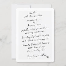 Minimalistisch Script Hand geschreven Typografie B