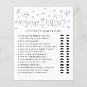 Minimalistisch script Modern Black MMammie of Papa (Voorkant)