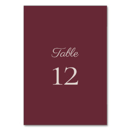 Minimalistisch Script Paarse Pruim Kaart