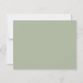 Minimalistisch script Persoonlijke koppels Jade gr Notitiekaartje (Achterkant)