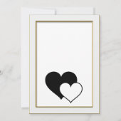 Minimalistisch script Traditionele bruiloft uitnod Kaart (Achterkant)